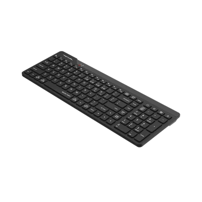 Клавиатура A4Tech Fstyler FBK23, безшумна, 2.4 GHz, Bluetooth, Nano USB, AA, черна