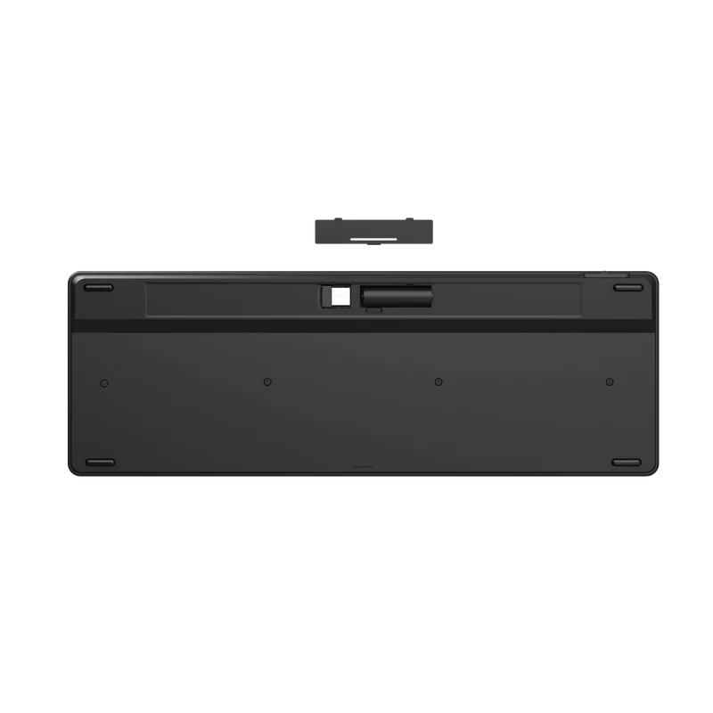 Клавиатура A4Tech Fstyler FBK23, безшумна, 2.4 GHz, Bluetooth, Nano USB, AA, черна