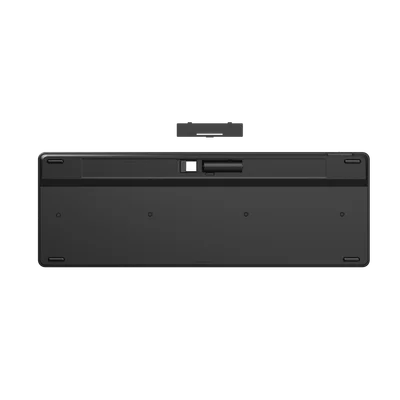 Клавиатура A4Tech Fstyler FBK23, безшумна, 2.4 GHz, Bluetooth, Nano USB, AA, черна