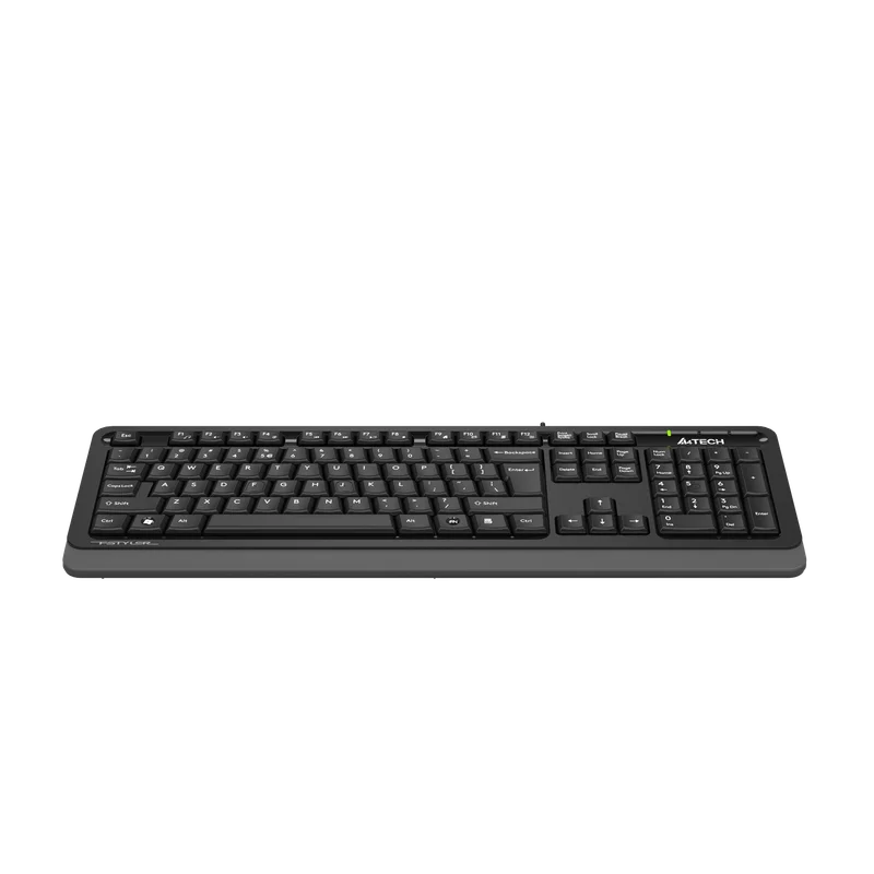 Клавиатура A4Tech Fstyler FKS10, с кабел 1.5 m, USB, черна