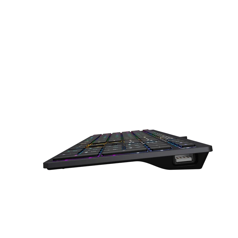 Клавиатура A4Tech Fstyler FX60H, X-Key, с кабел 1.5 m, черна, USB