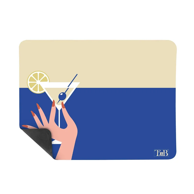 Комплект мишка TNB и пад Exclusiv Cocktail, USB Type-A, 3 бутона