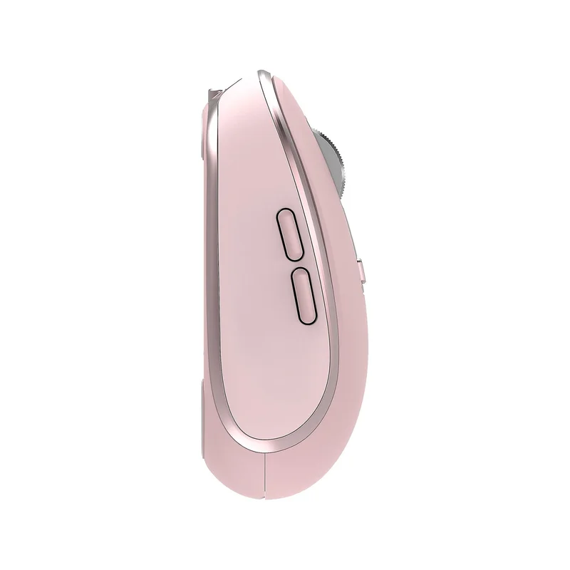 Мишка Yenkee YMS 2085PK, безжична, 2400 dpi, USB, 6 бутона, Li-Polymer, розова