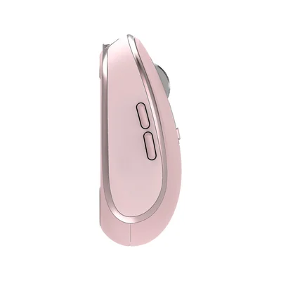 Мишка Yenkee YMS 2085PK, безжична, 2400 dpi, USB, 6 бутона, Li-Polymer, розова