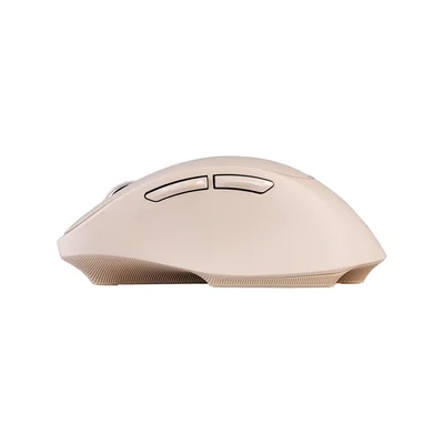 Мишка Yenkee YMS 2080BG, безжична, 2400 dpi, USB, 6 бутона, Li-Polymer, кремава