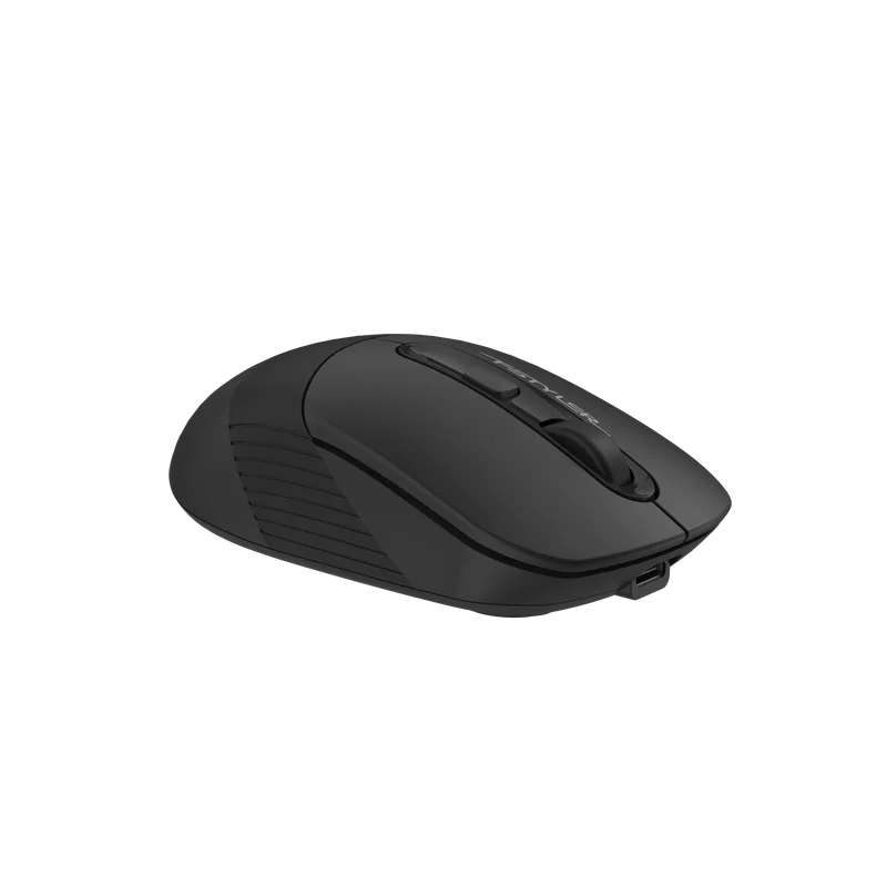 Мишка A4Tech Fstyler FB10CS, безшумна, 2.4 GHz, Bluetooth, черна