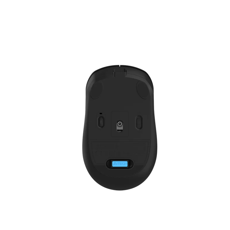 Мишка A4Tech Fstyler FB10CS, безшумна, 2.4 GHz, Bluetooth, черна