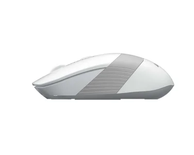 Мишка A4Tech Fstyler FG10S, безжична, безшумна, AA, бяла