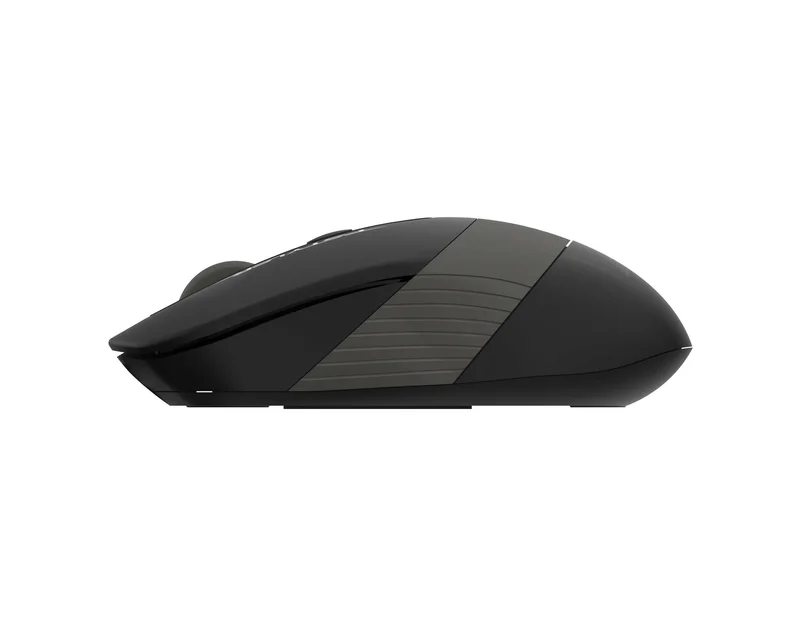 Мишка A4Tech Fstyler FG10S, безжична, безшумна, AA, сива