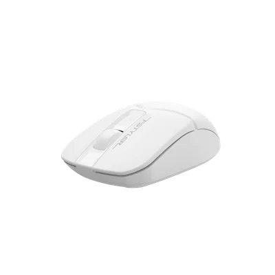Мишка A4Tech Fstyler FG12S, безжична, безшумна, 3 бутона, AA, бяла