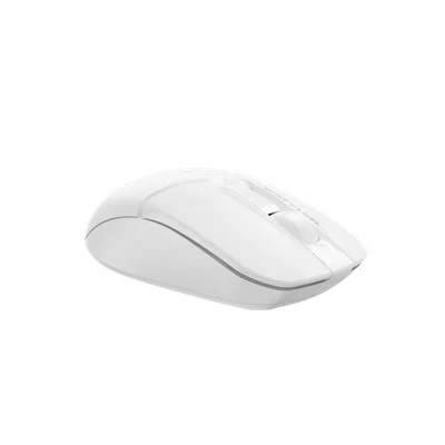Мишка A4Tech Fstyler FG12S, безжична, безшумна, 3 бутона, AA, бяла