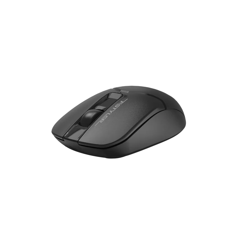 Мишка A4Tech Fstyler FG12S, безжична, безшумна, 3 бутона, AA, черна