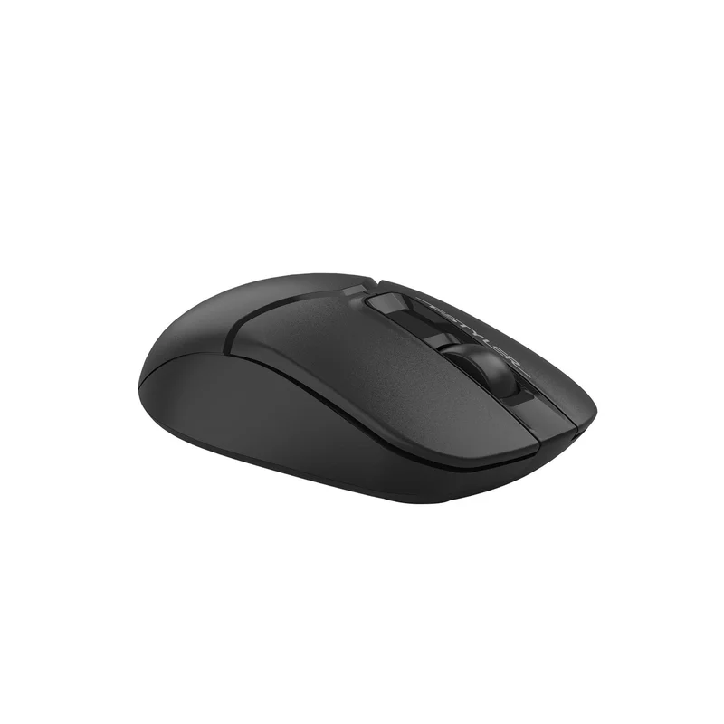 Мишка A4Tech Fstyler FG12S, безжична, безшумна, 3 бутона, AA, черна