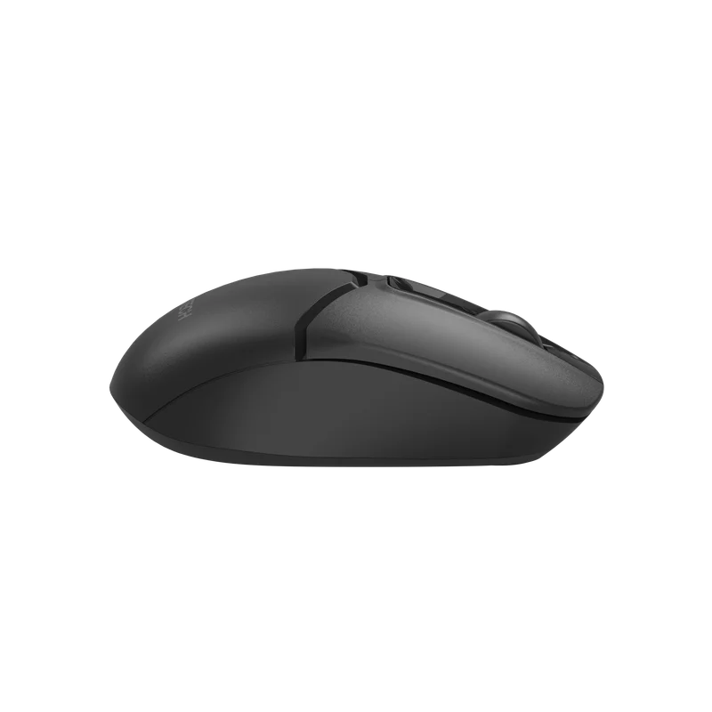 Мишка A4Tech Fstyler FG12S, безжична, безшумна, 3 бутона, AA, черна