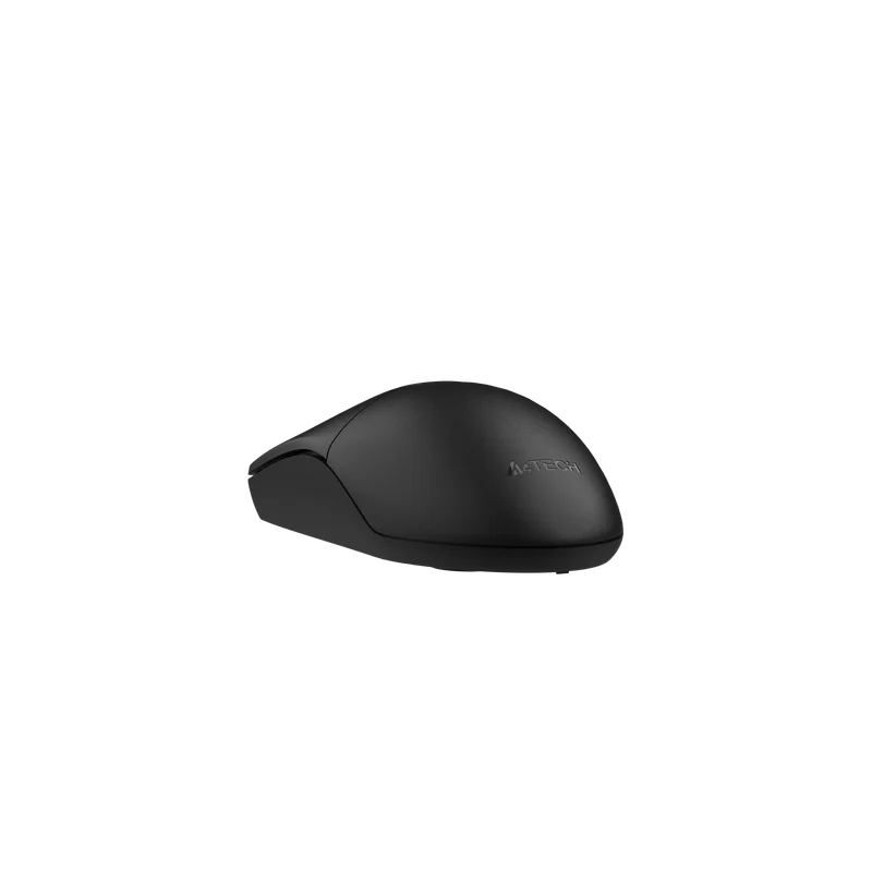 Мишка A4Tech OP-330S, с кабел, безшумна, USB, черна