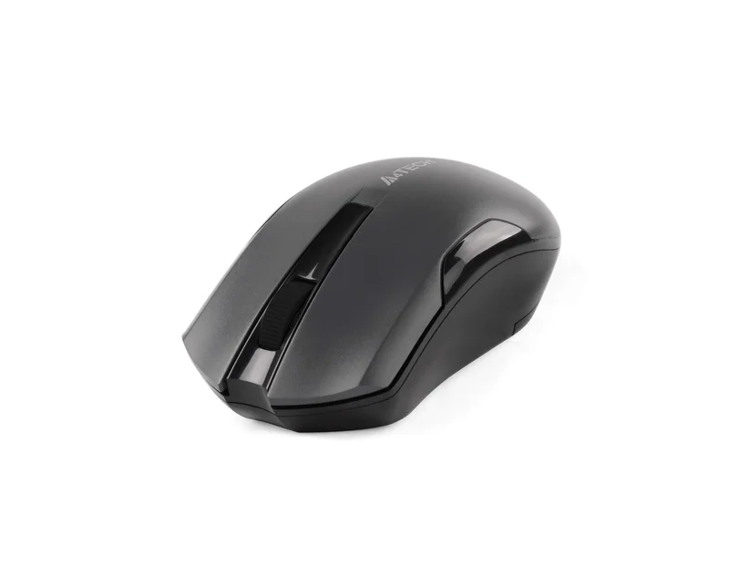 Мишка A4Tech V-Track G3-200NS, безжична, безшумна, AA, черна
