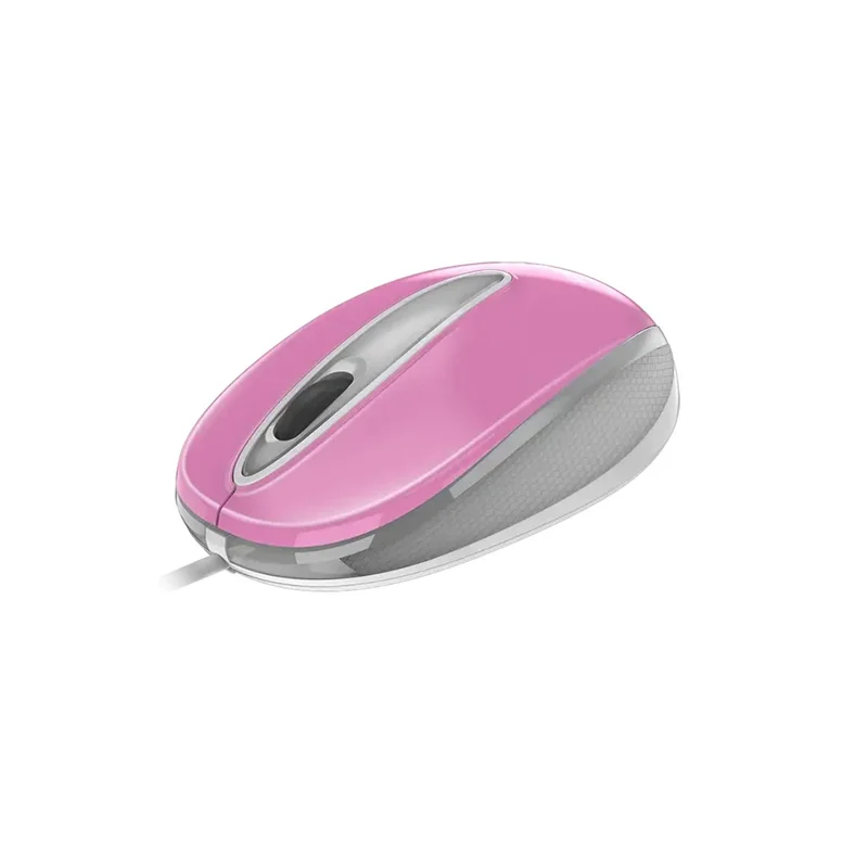 Мишка Genius DX-Mini, с кабел, USB Type-A, 3 бутона, розова