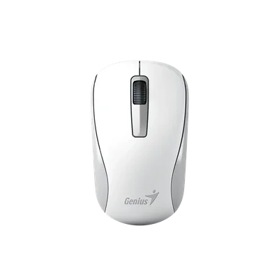 Мишка Genius NX-7005, безжична, USB, 3 бутона, AA, бяла