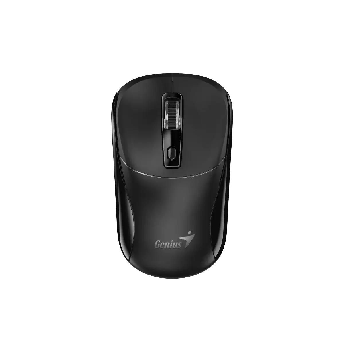 Мишка Genius NX-7123, безжична, AI Copilot, USB, 4 бутона, AA, черна
