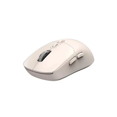Мишка Genius NX-8080S, безжична, Bluetooth, Bluetooth/USB, 7 бутона, AA, бежова