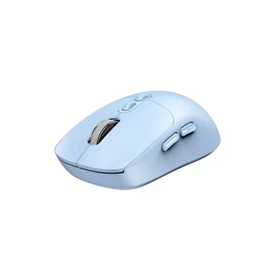 Мишка Genius NX-8080S, безжична, Bluetooth, Bluetooth/USB, 7 бутона, AA, синя