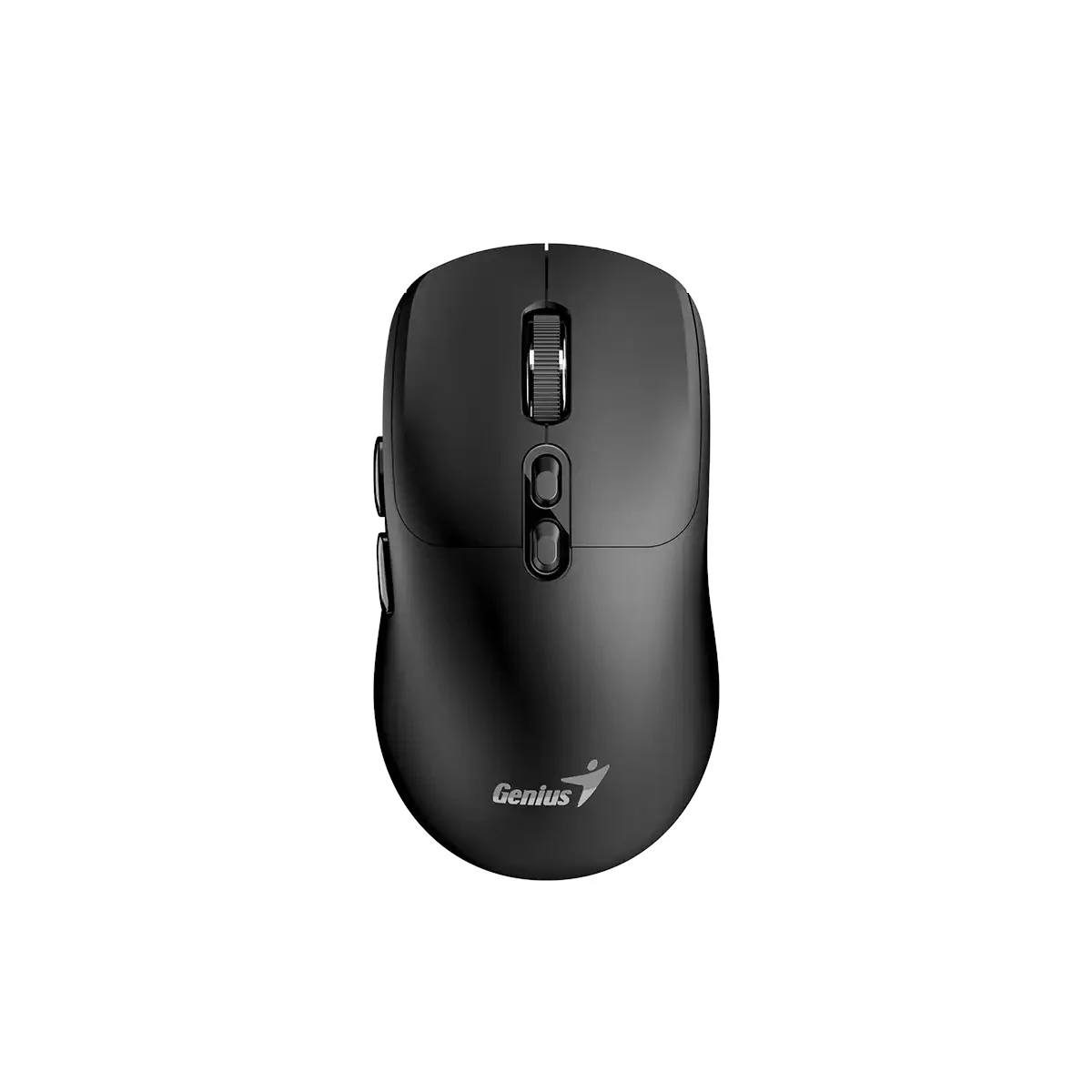 Мишка Genius NX-8080S, безжична, Bluetooth, Bluetooth/USB, 7 бутона, AA, черна