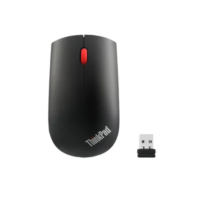 Мишка Lenovo Thinkpad, безжична, 1200 dpi, 3 бутона, черна