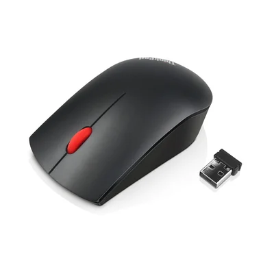 Мишка Lenovo Thinkpad, безжична, 1200 dpi, 3 бутона, черна