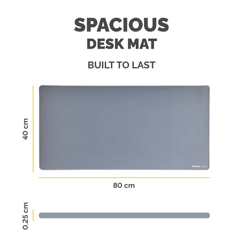 Подложка за бюро Fellowes Breyta, 80 х 40 cm, синя