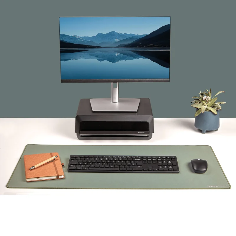 Подложка за бюро Fellowes Breyta, 80 х 40 cm, зелена