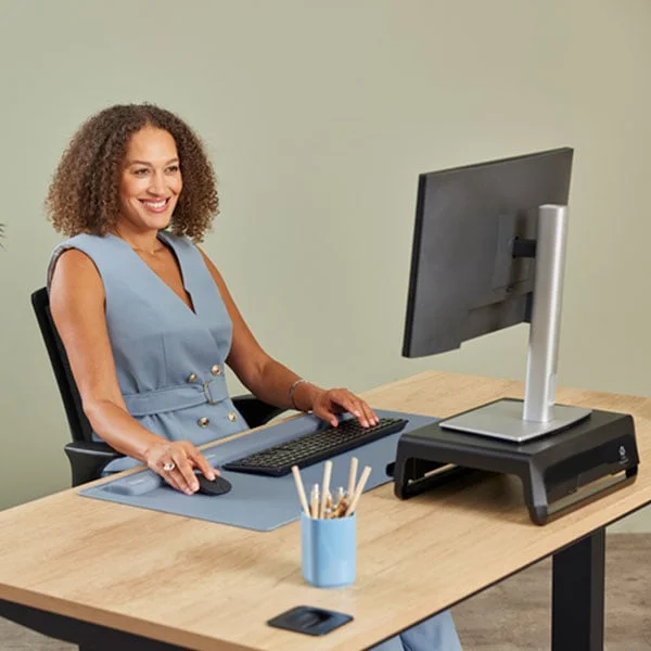 Пад за китка Fellowes Breyta, 6 х 47 cm, син