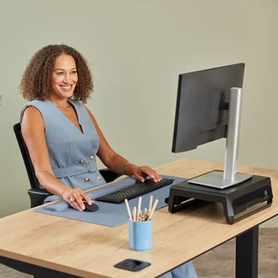 Пад за китка Fellowes Breyta, 6 х 47 cm, син