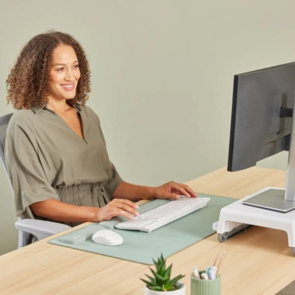Пад за китка Fellowes Breyta, 6 х 47 cm, зелен