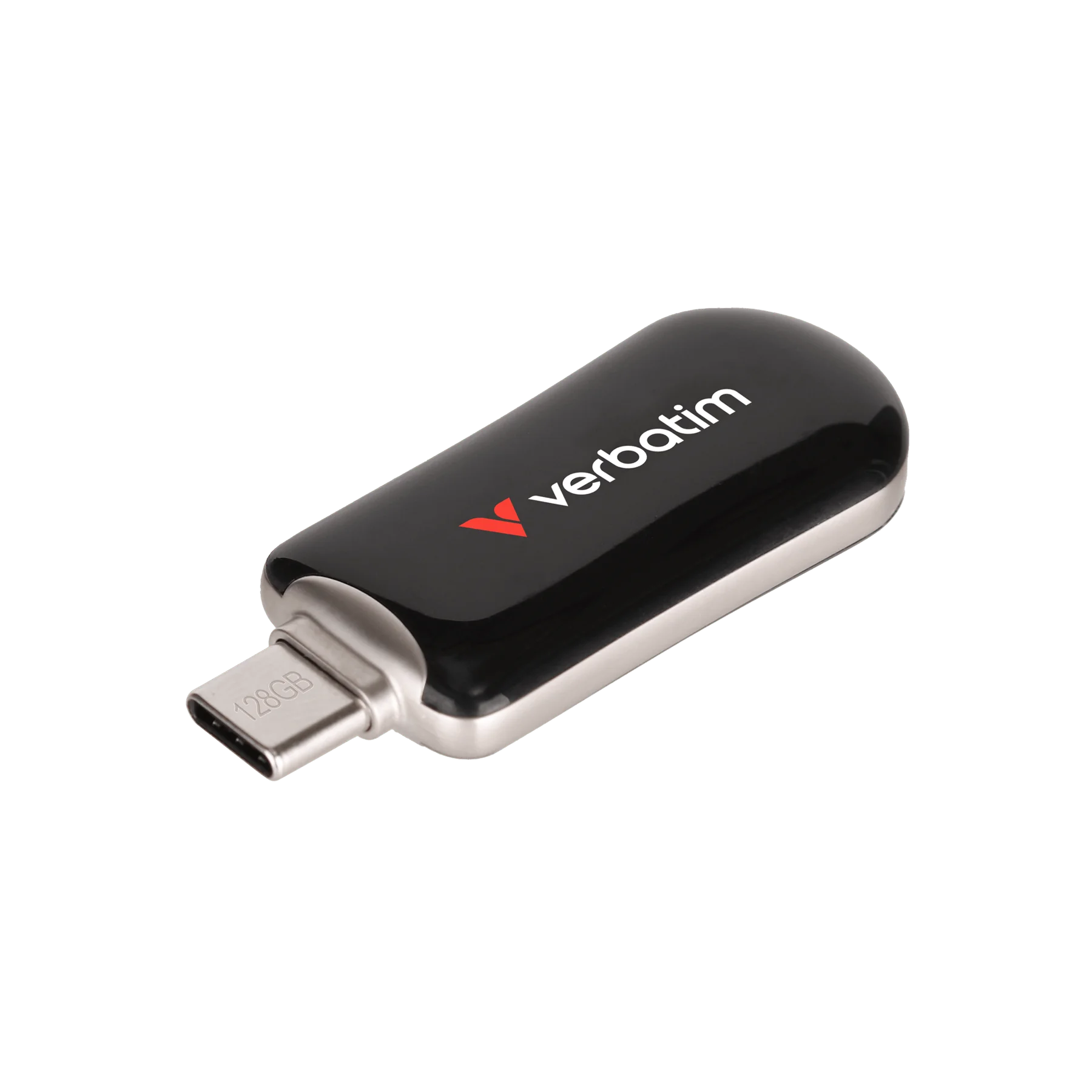 USB флаш памет Verbatim Plectra, 128 GB, USB Type-C 3.2, черна