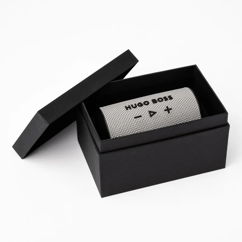 Тонколона Hugo Boss Iconic, безжична, 95 dB, 10 W, сива
