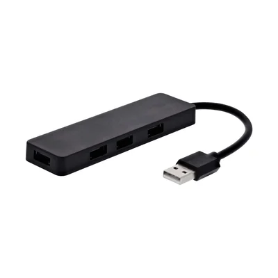 USB Хъб TNB First, 4 порта, USB 2.0, черен