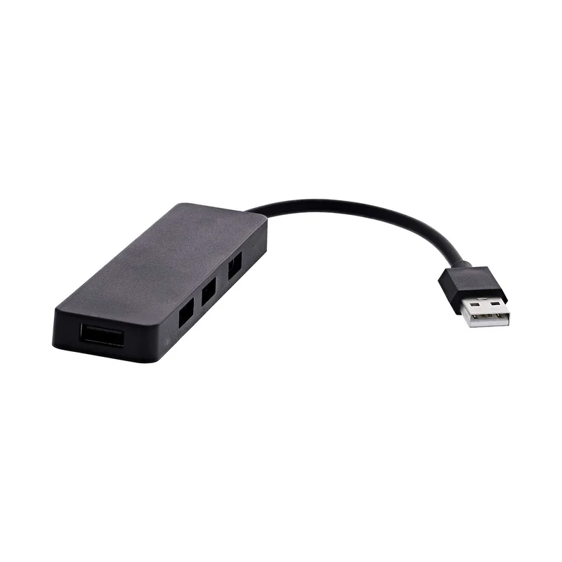 USB Хъб TNB First, 4 порта, USB 2.0, черен