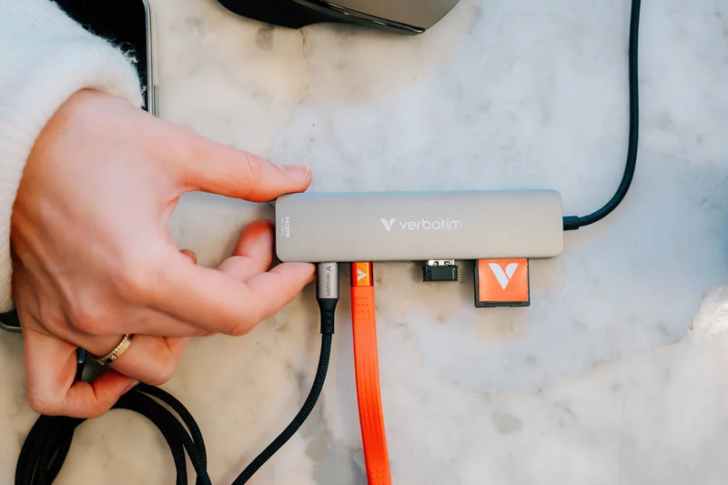 USB Хъб Verbatim Essentials, 7 порта, USB Type-C