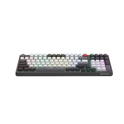 Клавиатура Bloody Bloody Grey WS98, безжична, геймърска