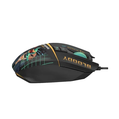 Мишка Bloody Renegade Midnight W63 Max, с кабел, геймърска