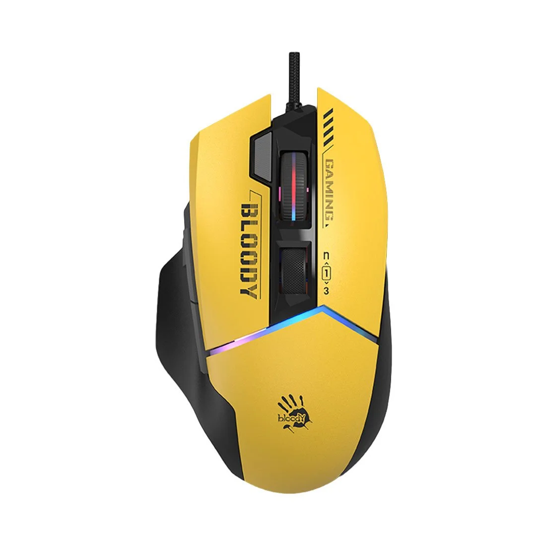 Мишка Bloody Sports W95 Ultra, Lime, с кабел, геймърска