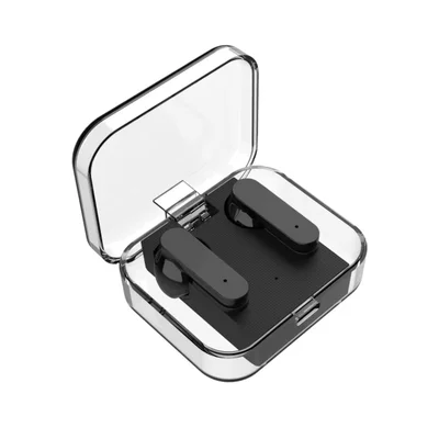Слушалки Wesdar TWS198, безжични, с Bluetooth, със зареждащ кейс, черни