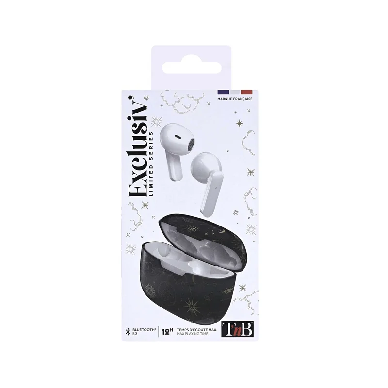Слушалки TNB Xclusiv Astro, безжични, със зареждащ кейс