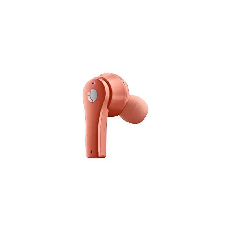Слушалки NGS Artica Bloom, с Bluetooth, със зареждащ кейс, USB Type-C, корал