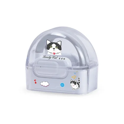 Слушалки Wesdar TWS1003, безжични, детски, с Bluetooth, 117 dB, бели