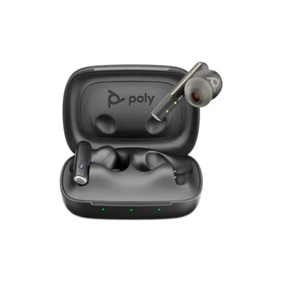 Слушалки HP Poly Voyager Free 60, USB Type-C адаптер, със зареждащ кейс