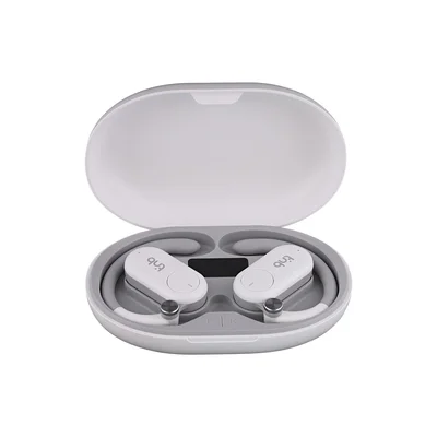 Слушалки TNB Energy Free, безжични, със зареждащ кейс, USB Type-C, 90 dB, бели