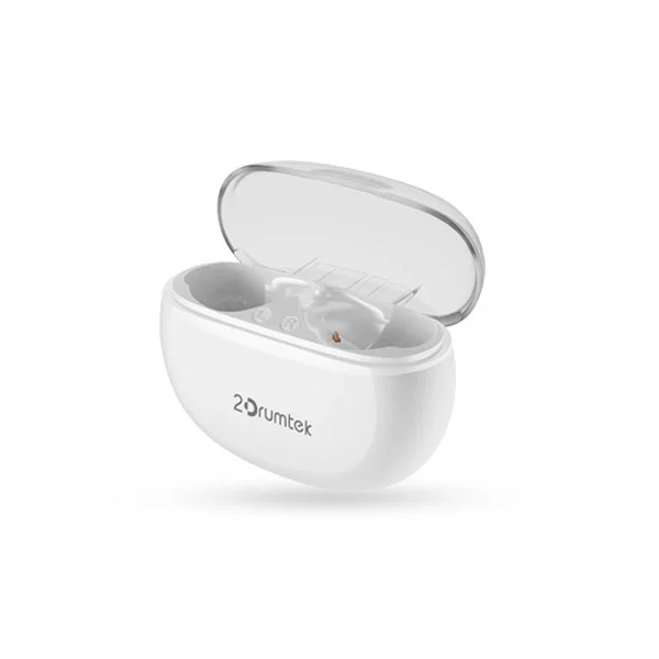 Слушалки A4Tech B27 2DRUMTEK, In ear, с Bluetooth, сиво-бели