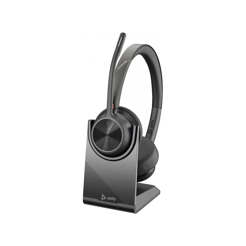 Слушалки HP Poly Voyager 4320 UC, Bluetooth, USB Type-A, със стойка за зареждане, 1.5 m