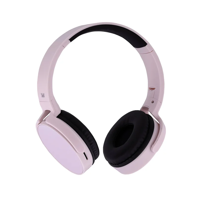 Слушалки TNB Single 2, с микрофон, с Bluetooth, 3.5 mm жак, 85 dB, розови